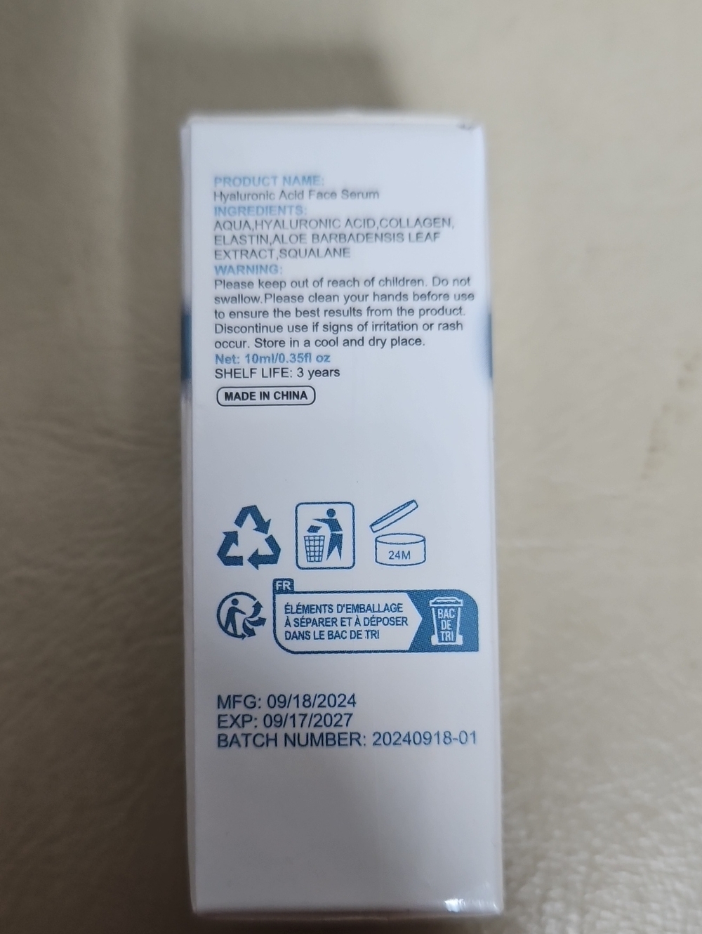 Hydra Needle 20 micro-infusion stamp W/ 7 Glamory Hyaluronic Acid Face Serum - Picture 3 of 6